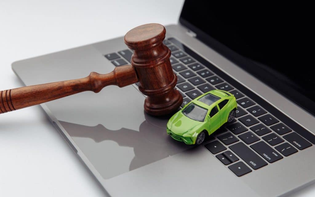 Buying a car online auction