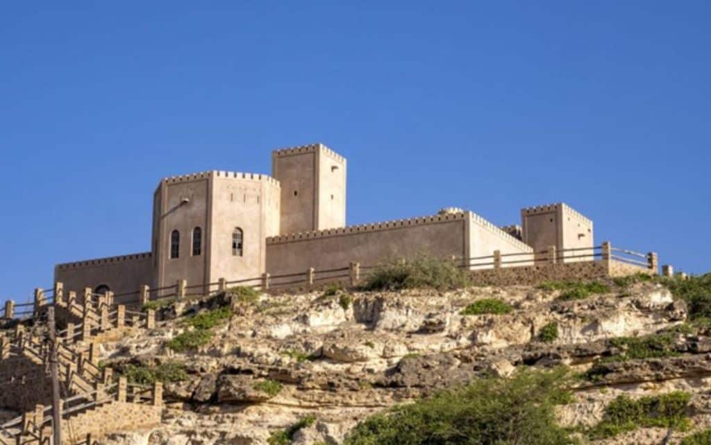 View of Taqah Castle situated in Oman’s Dhofar region